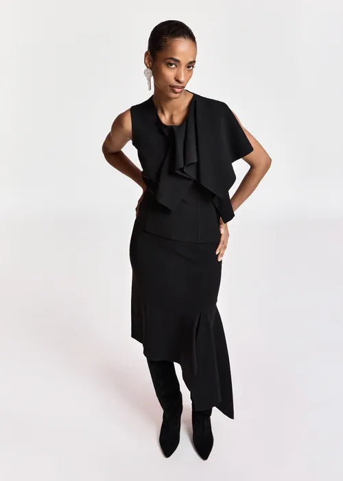 Essentiel Antwerp - Kap Draped Asymmetrical Skirt