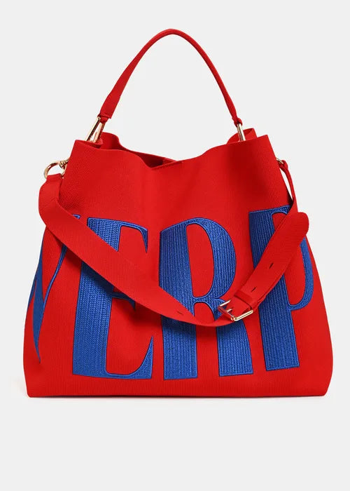 Essentiel Antwerp - Karoll Embroidered Logo Shopper Bag