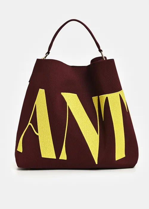 Essentiel Antwerp - Karoll Embroidered Logo Shopper Bag