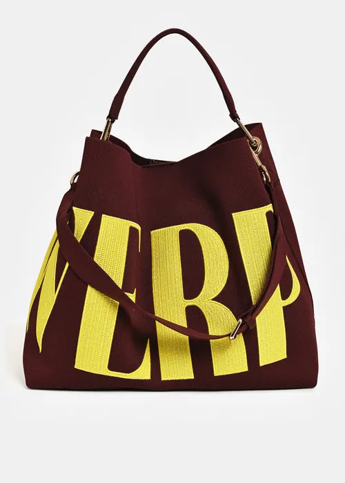Essentiel Antwerp - Karoll Embroidered Logo Shopper Bag