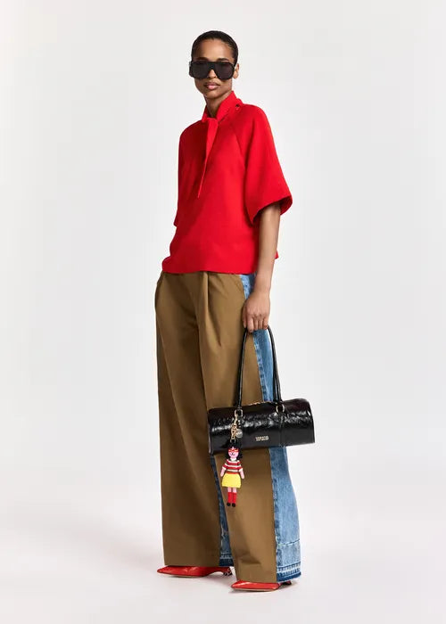 Essentiel Antwerp - Kassie Neck Tie T-Shirt
