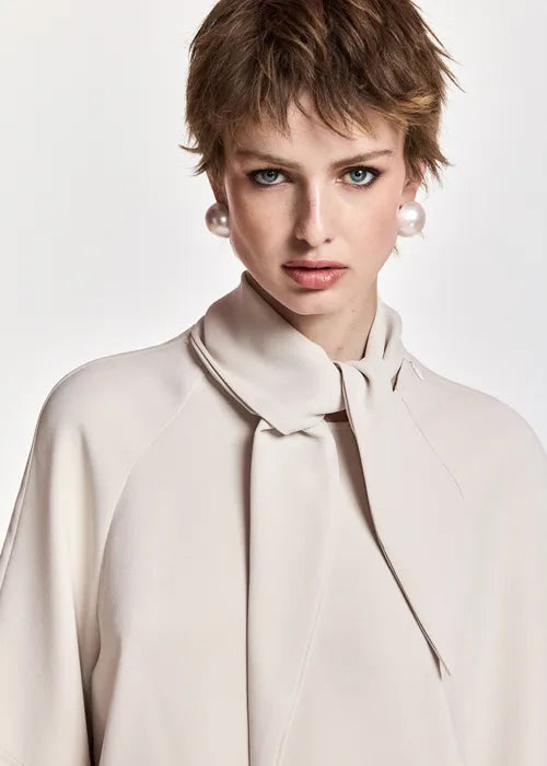 Essentiel Antwerp - Kassie Neck Tie T-Shirt