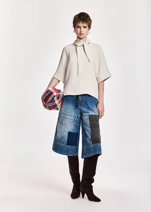 Essentiel Antwerp - Kassie Neck Tie T-Shirt