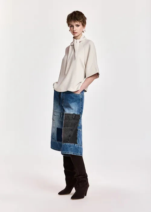 Essentiel Antwerp - Kassie Neck Tie T-Shirt
