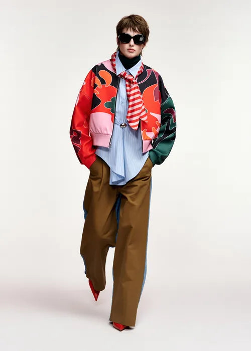 Essentiel Antwerp - Kiva Printed Bomber Jacket