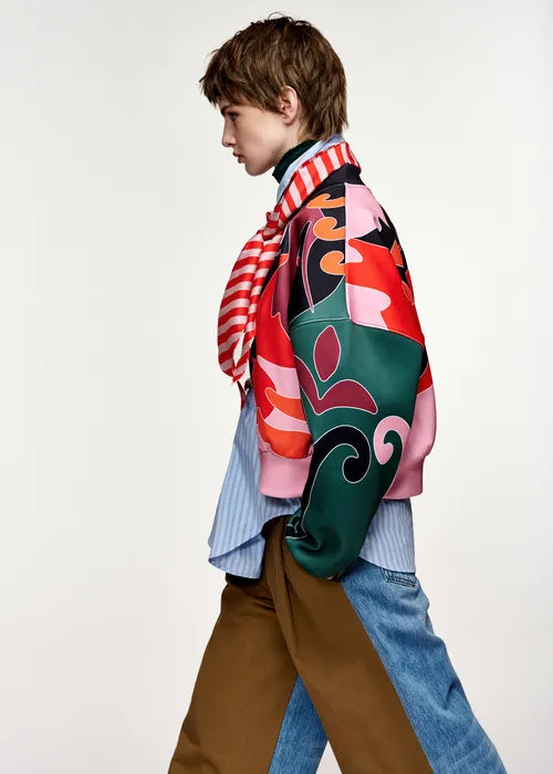 Essentiel Antwerp - Kiva Printed Bomber Jacket