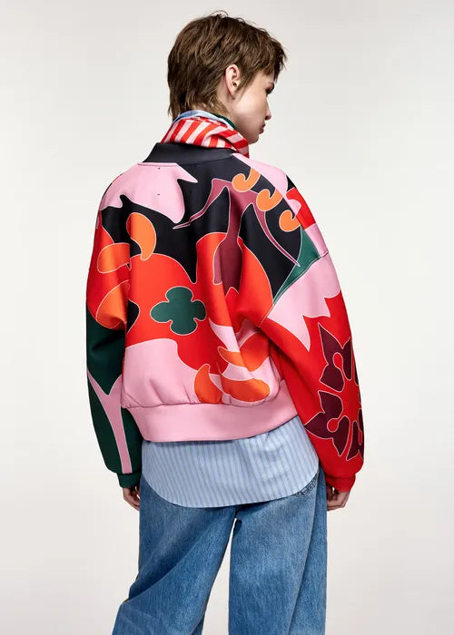 Essentiel Antwerp - Kiva Printed Bomber Jacket