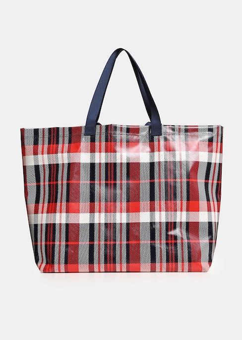 Essentiel Antwerp - Konfirm Checked Shopper Bag