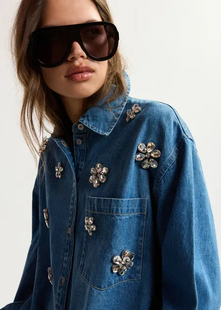 Essentiel Antwerp - Konnection Rhinstone Shirt