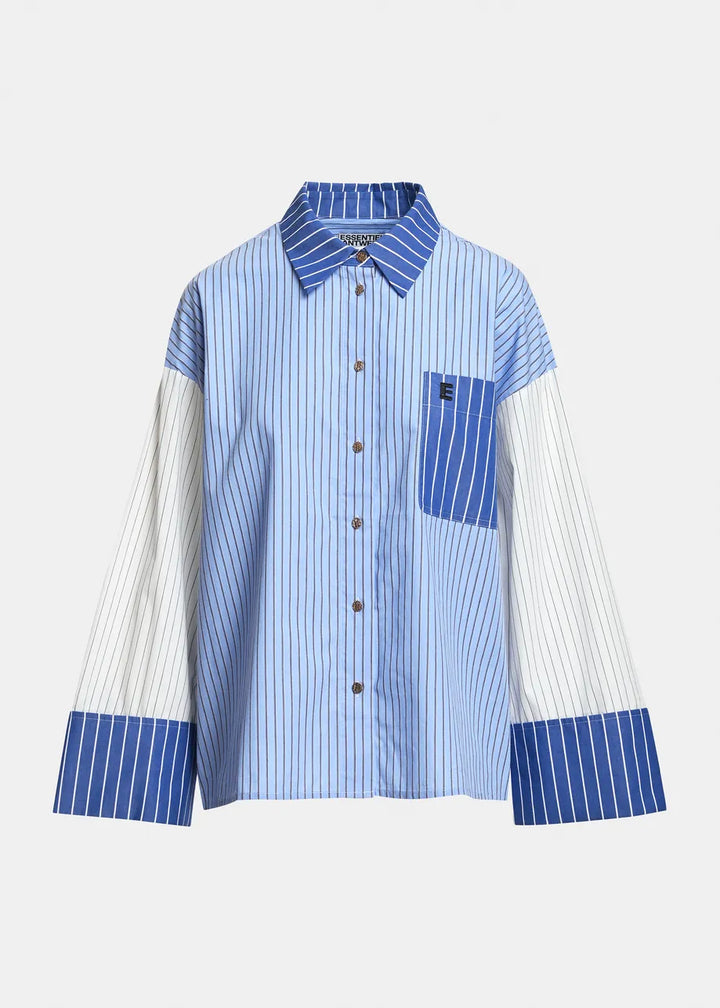 Essentiel Antwerp - Kovid Fabric Mixed Shirt