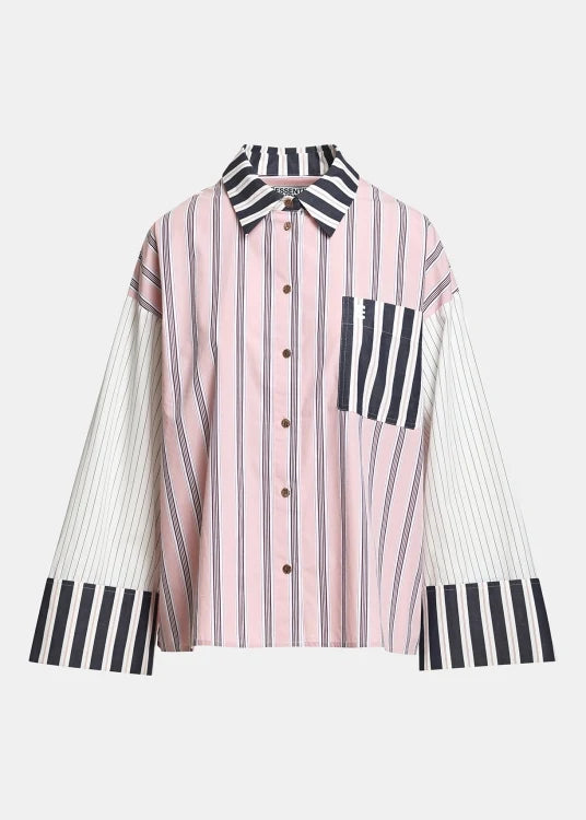 Essentiel Antwerp - Kovid Fabric Mixed Shirt