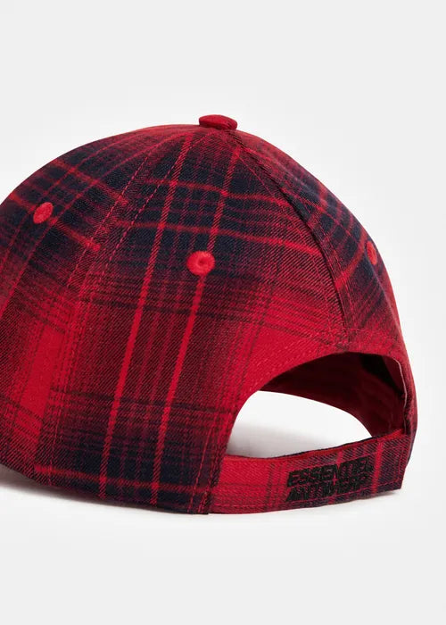 Essentiel Antwerp - Kross Checked Baseball Cap