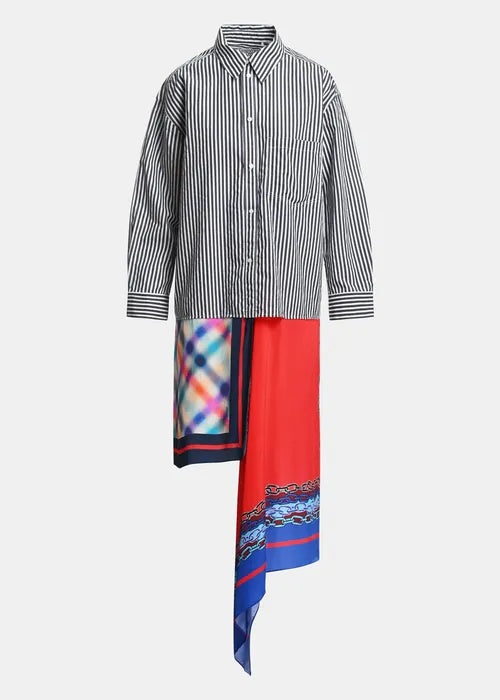 Essentiel Antwerp - Krystal Long Shirt with Scarf