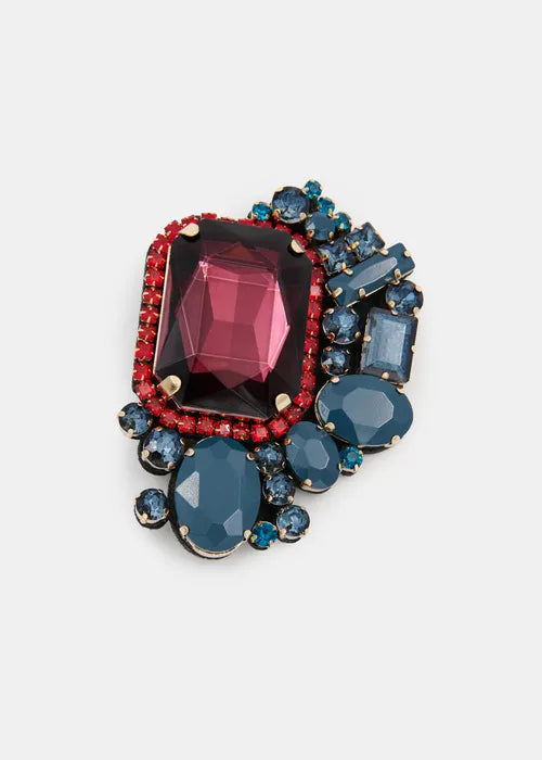 Essentiel Antwerp - Kube Gemstone Cluster Brooch