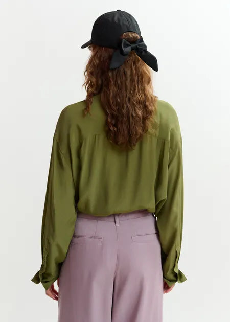 Essentiel Antwerp - Jordana Oversized Tie Collar Shirt