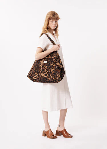 FRNCH - Vida Leopard Tote Bag