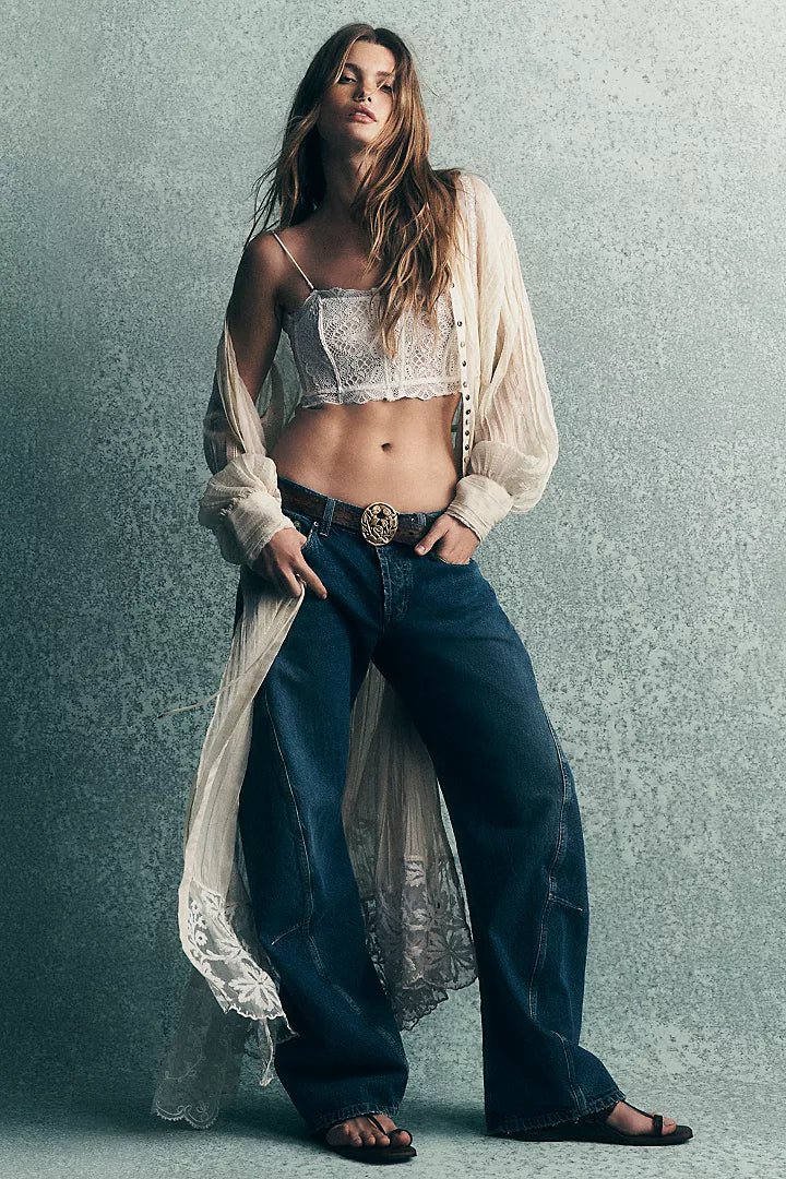 Free People - Fable Twisted Seam Jeans