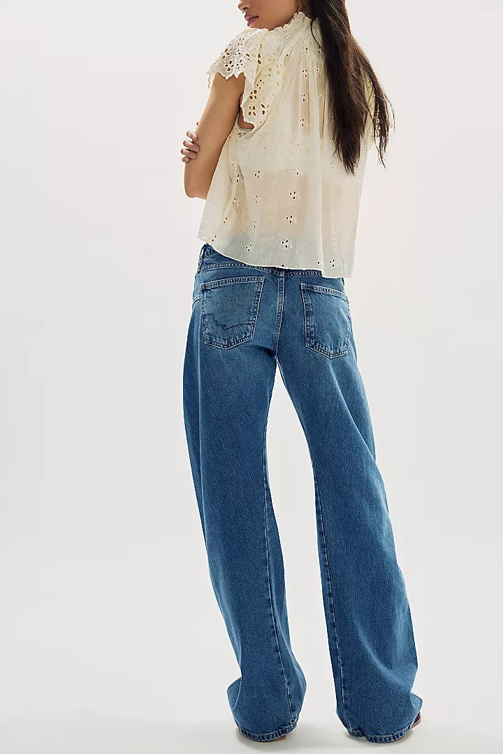 Free People - Fable Twisted Seam Jeans