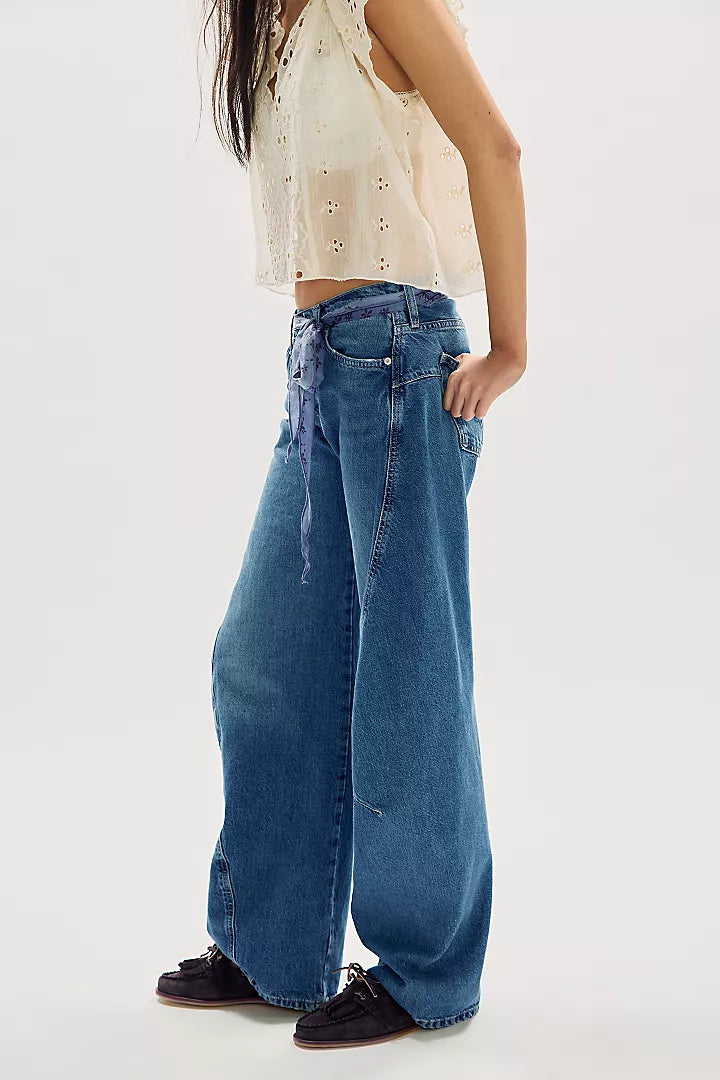 Free People - Fable Twisted Seam Jeans