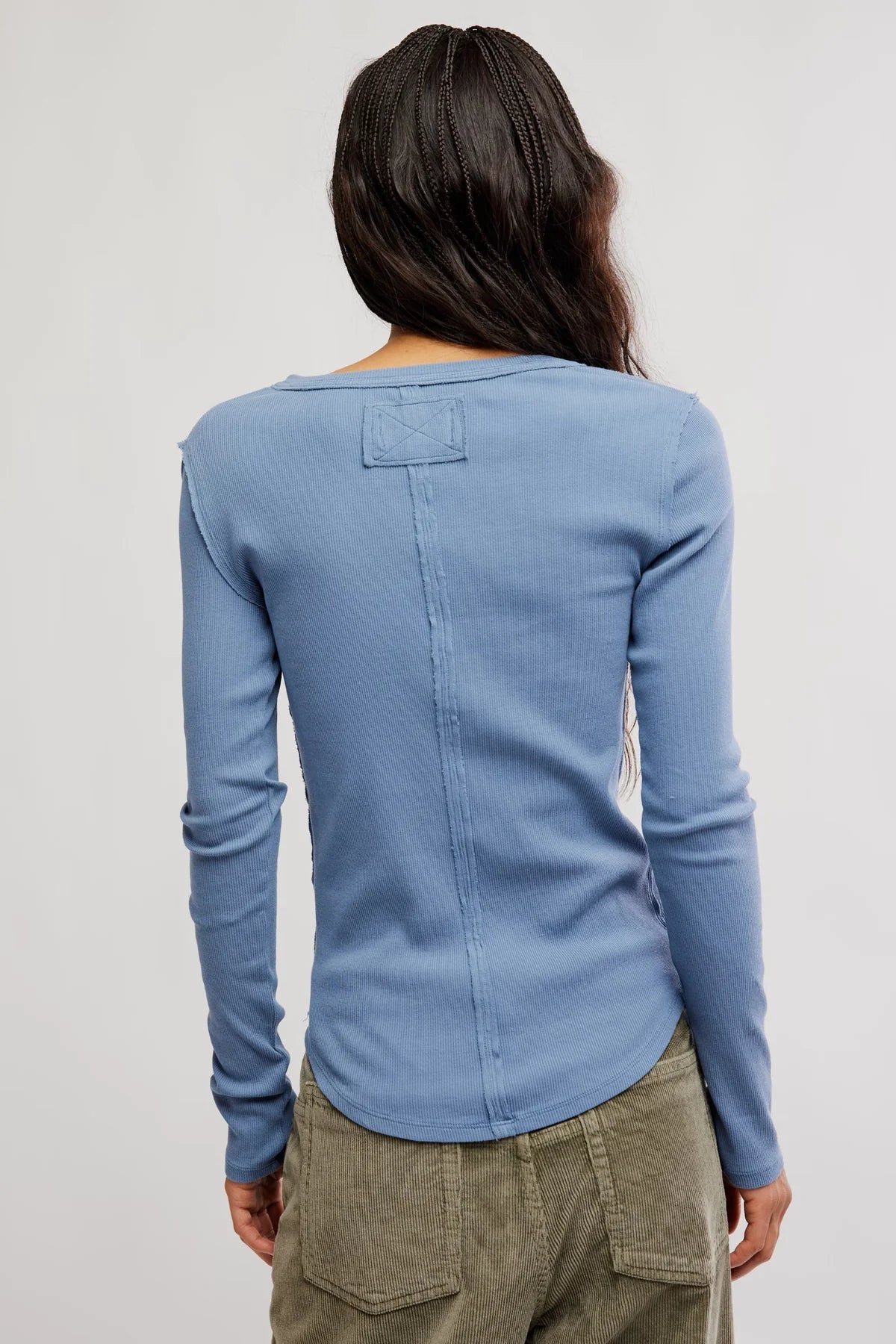 Free People - Flint Stone Jamie Henley Long Sleeve Tee