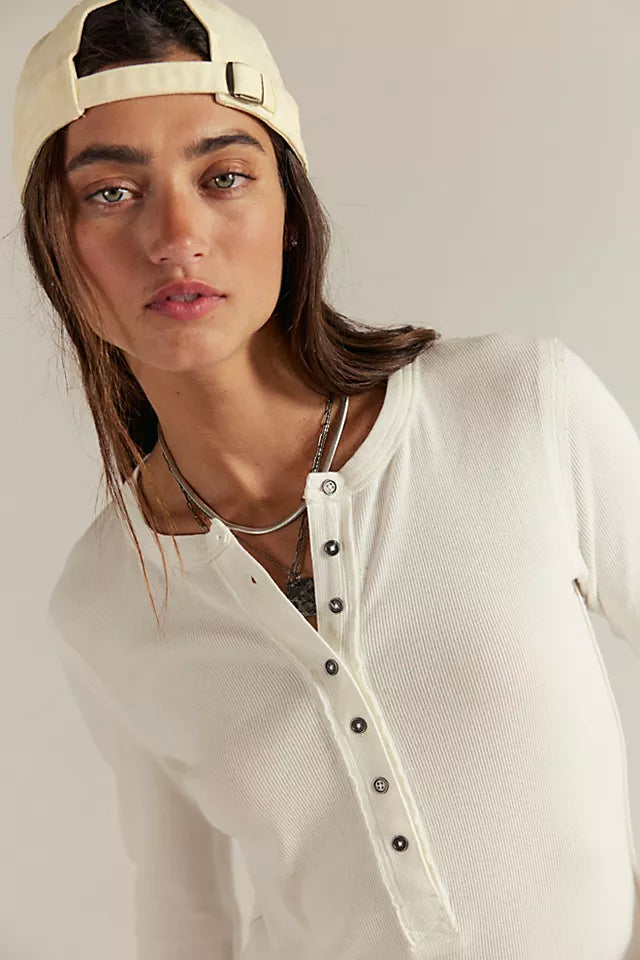 Free People - Jamie Henley Long Sleeve Tee