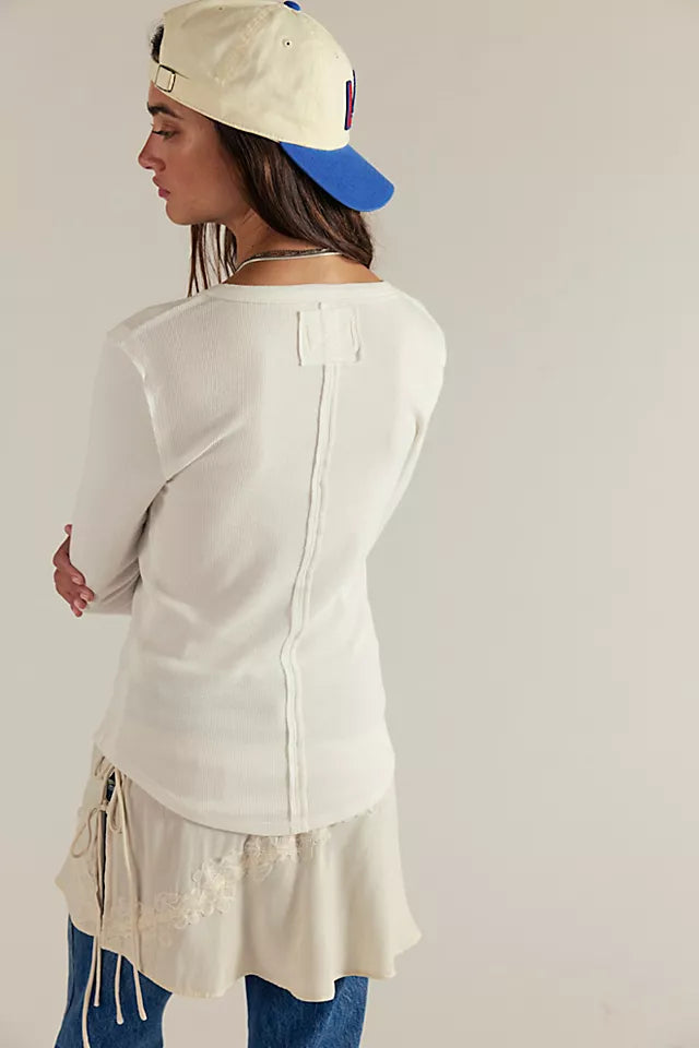 Free People - Jamie Henley Long Sleeve Tee