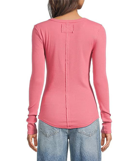 Free People - Jamie Henley Long Sleeve Tee