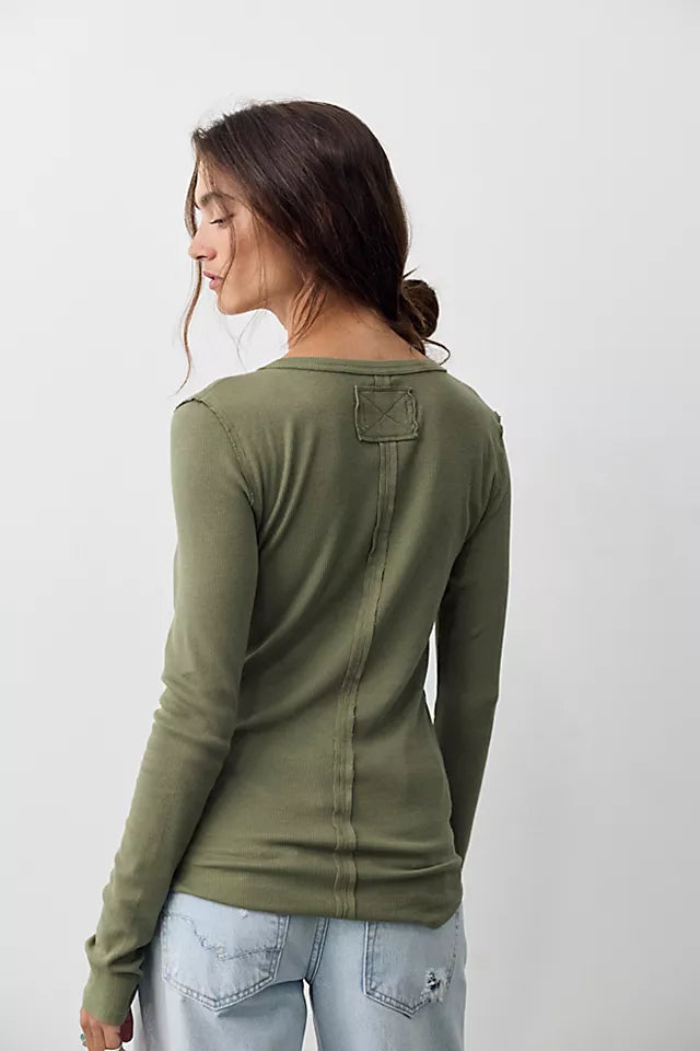 Free People - Jamie Henley Long Sleeve Tee