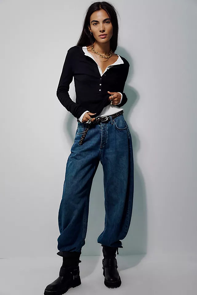 Free People - Jamie Henley Long Sleeve Tee