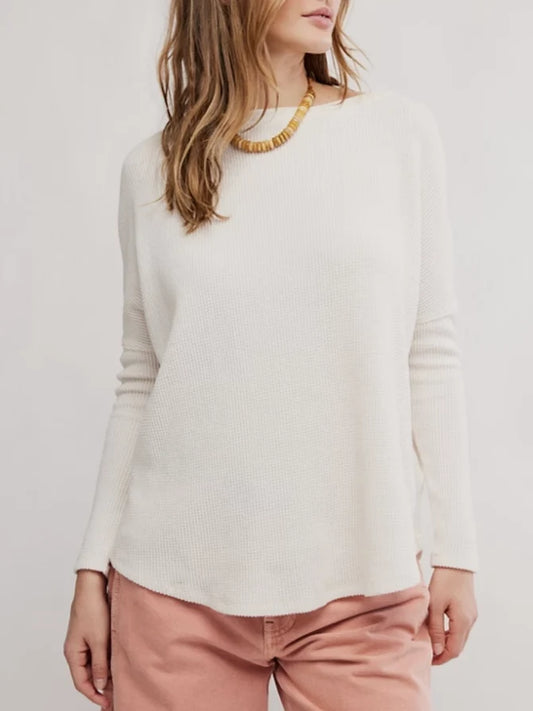 Free People - Latte Blues Solid Thermal