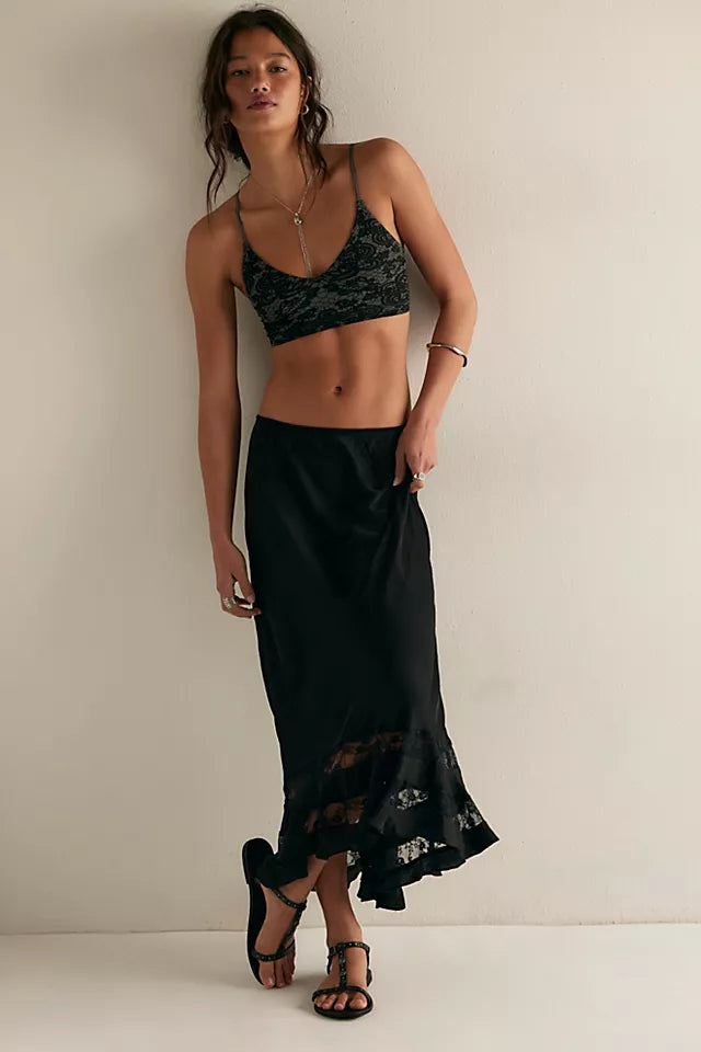 Free People - Long Lost Lover Slip Skirt