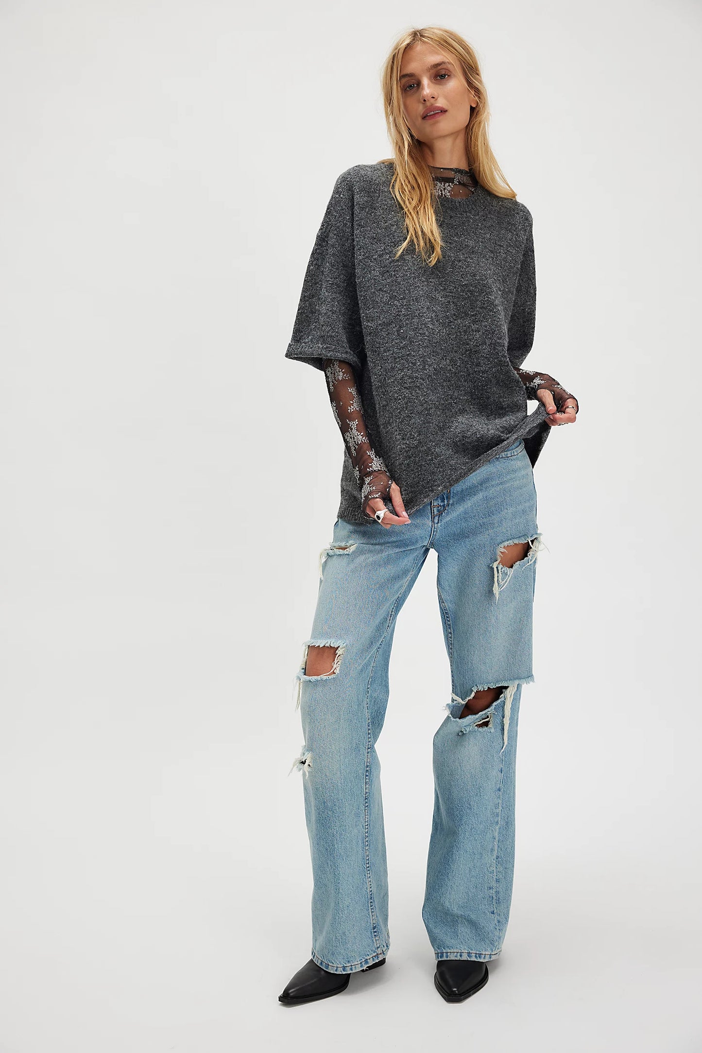 Free People - Margot Sweater Tee