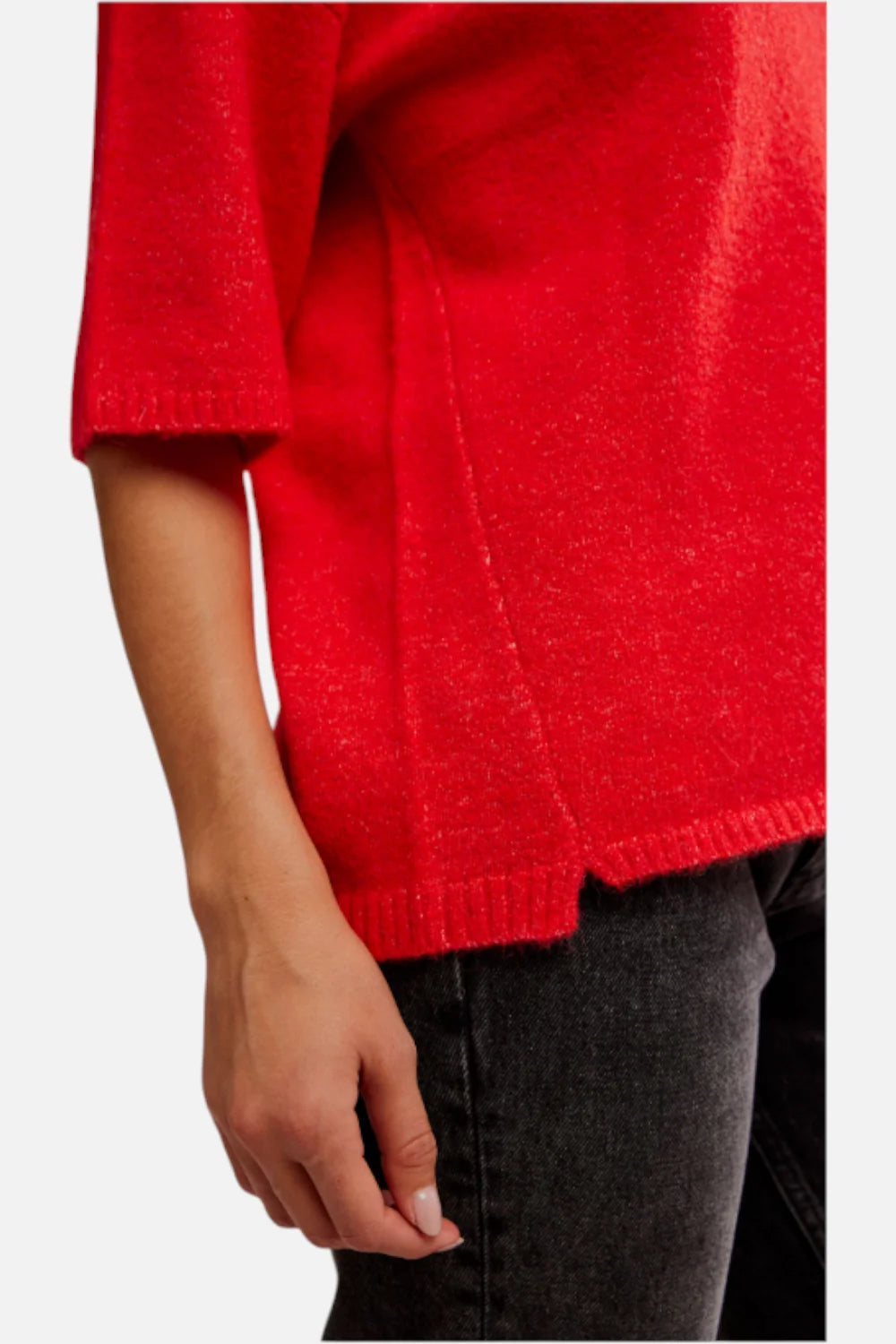Free People - Margot Sweater Tee in Cherry Pop
