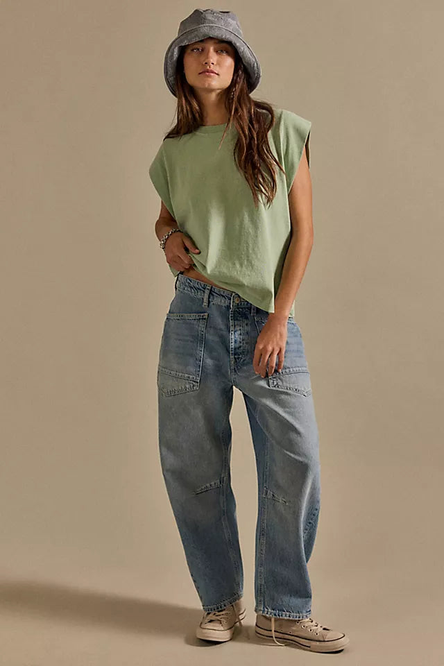 Free People - Minimalist Moxie Jean