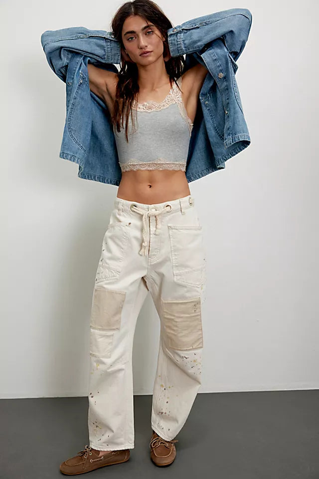 Free People - Moxie Low Slung Pull On Pant