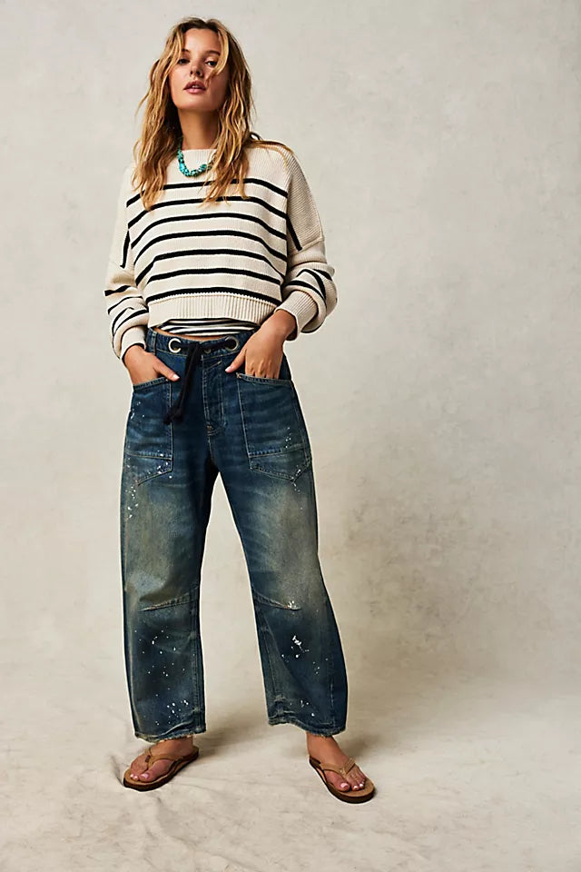 Free People - Moxie Barrel Jean