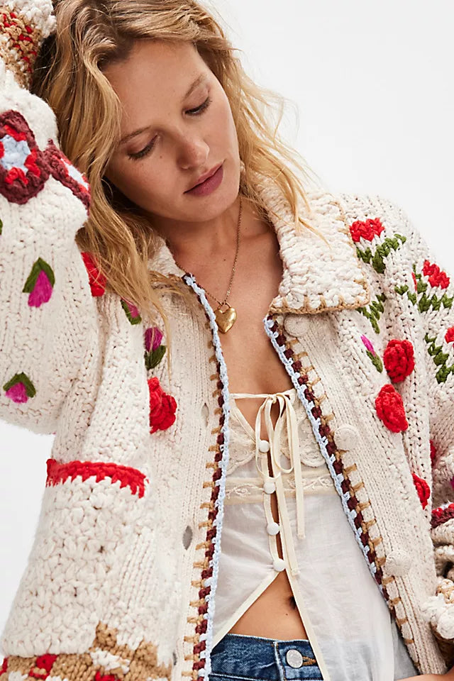 Free People - Rosebud Cardi
