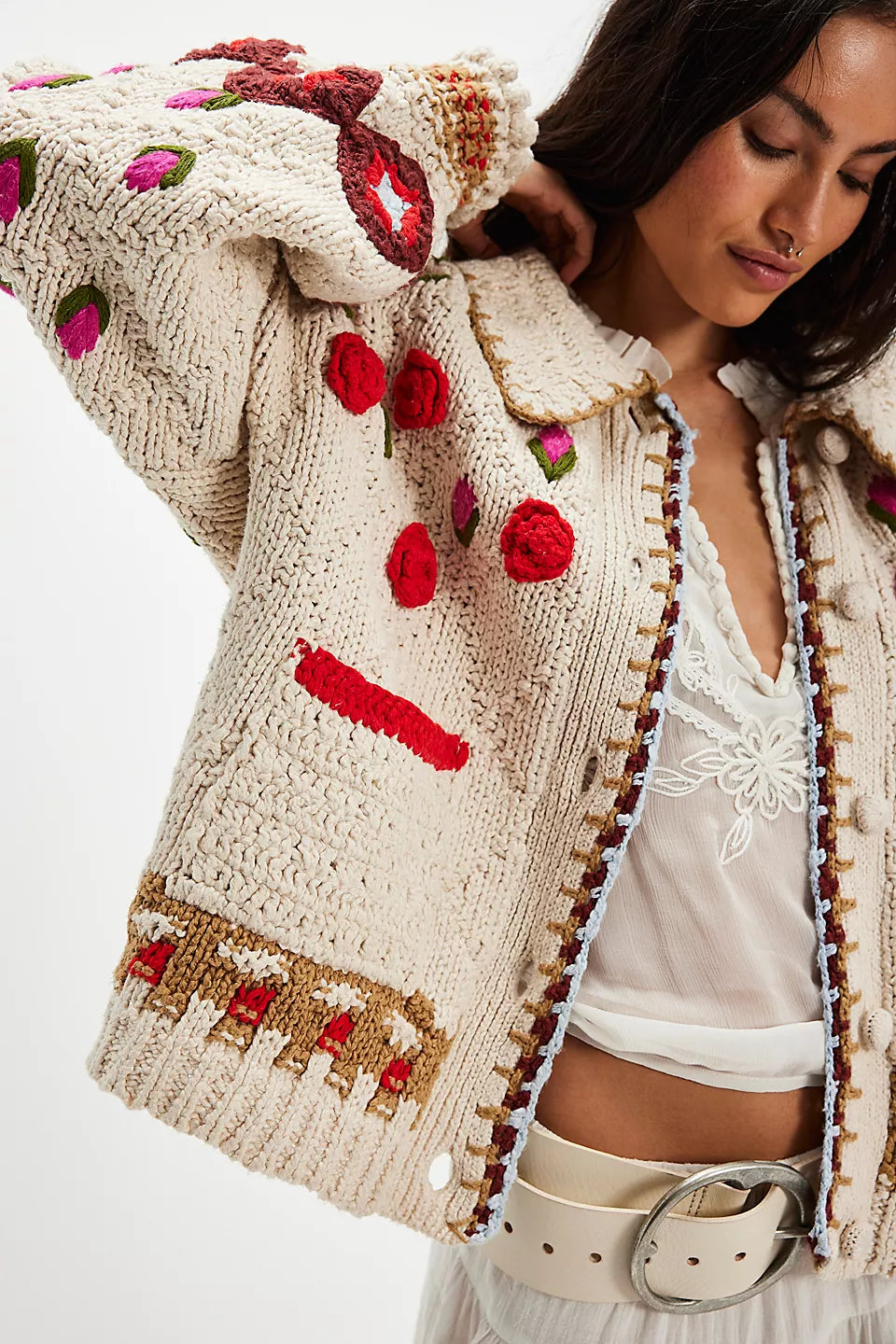 Free People - Rosebud Cardi