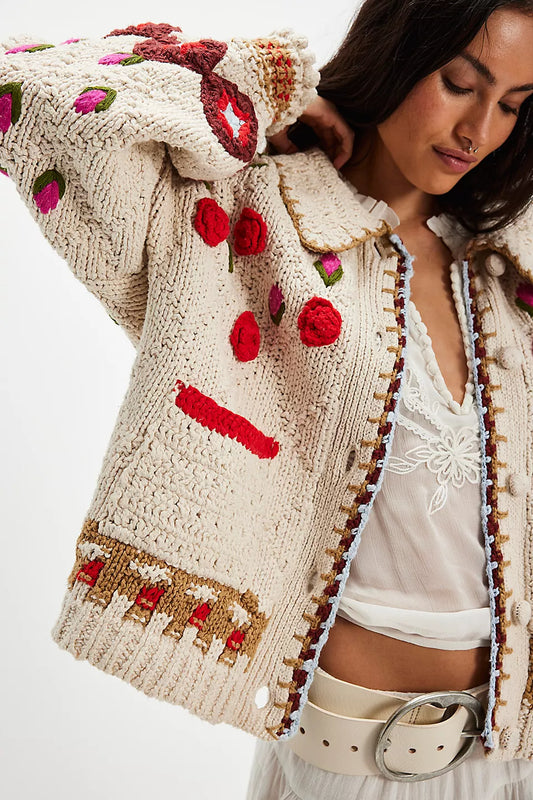 Free People - Rosebud Cardi