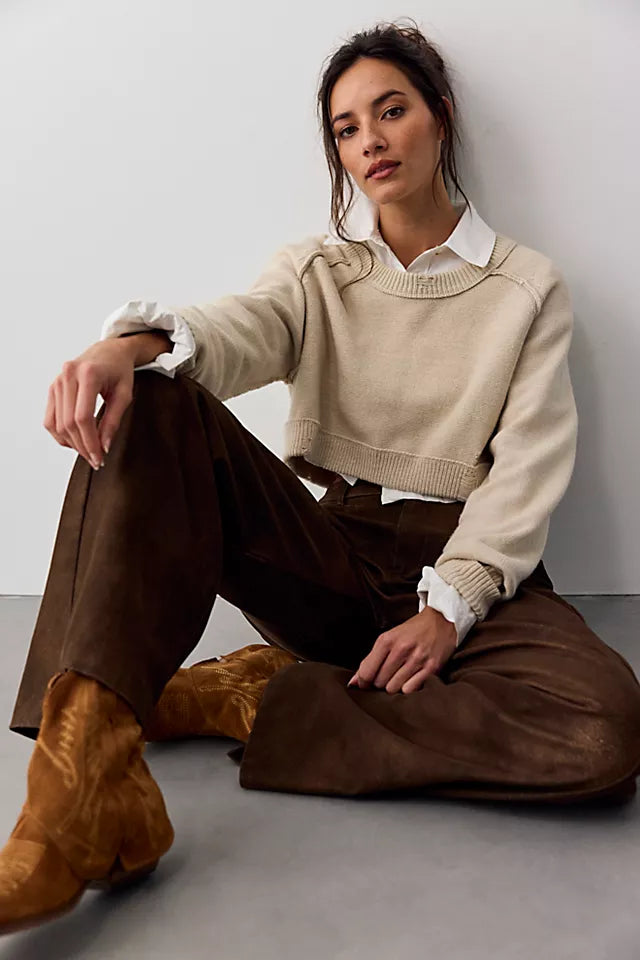 Free People - Spotlight Vegan Trousers