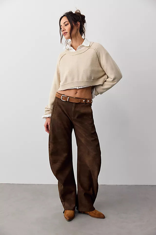 Free People - Spotlight Vegan Trousers