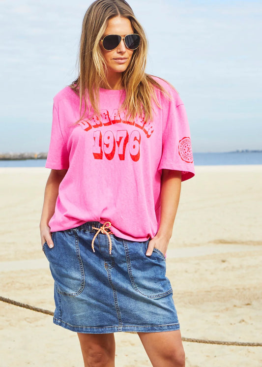 Hammill & Co - Stretch Denim Skirt