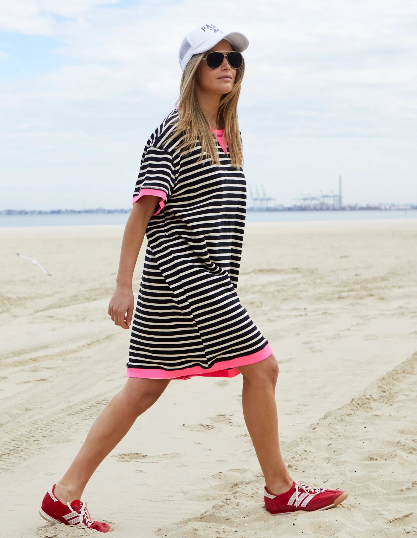 Hammill & Co - Stripe Beach Dress