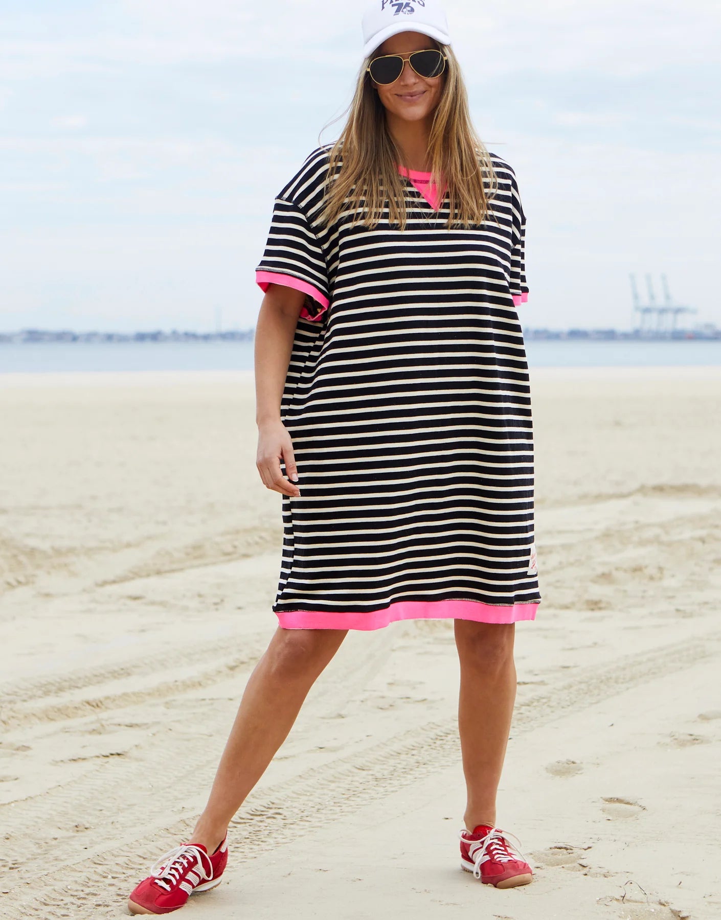 Hammill & Co - Stripe Beach Dress
