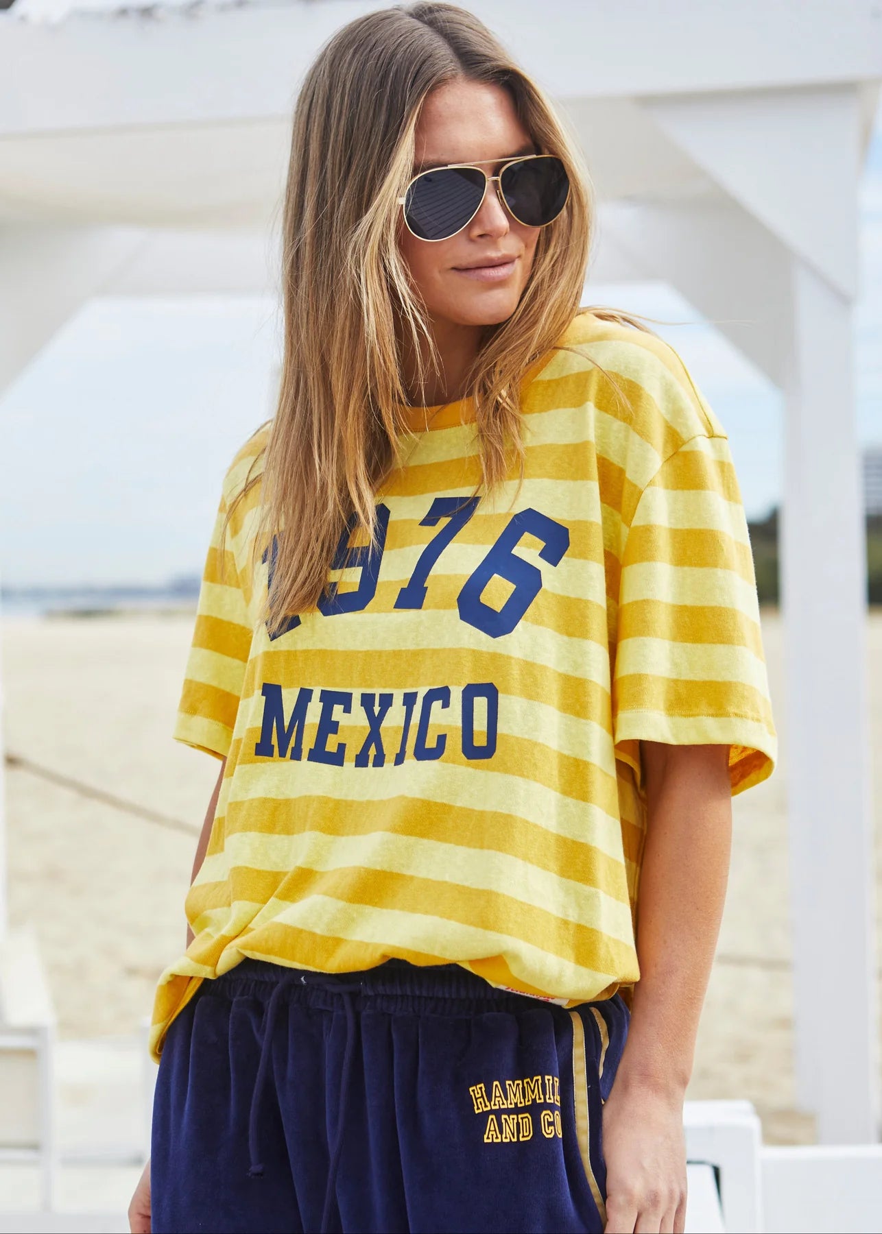 Hammill & Co - Stripe Retro Tee