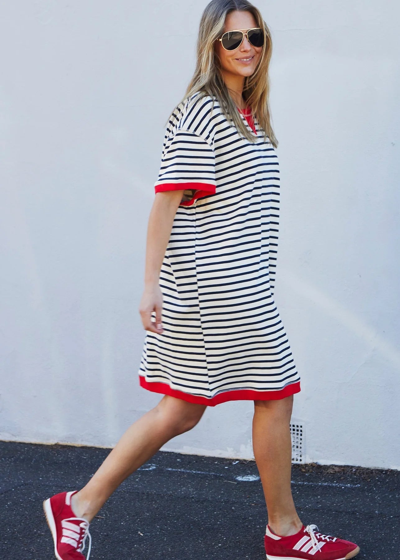 Hammill & Co - Stripe Beach Dress
