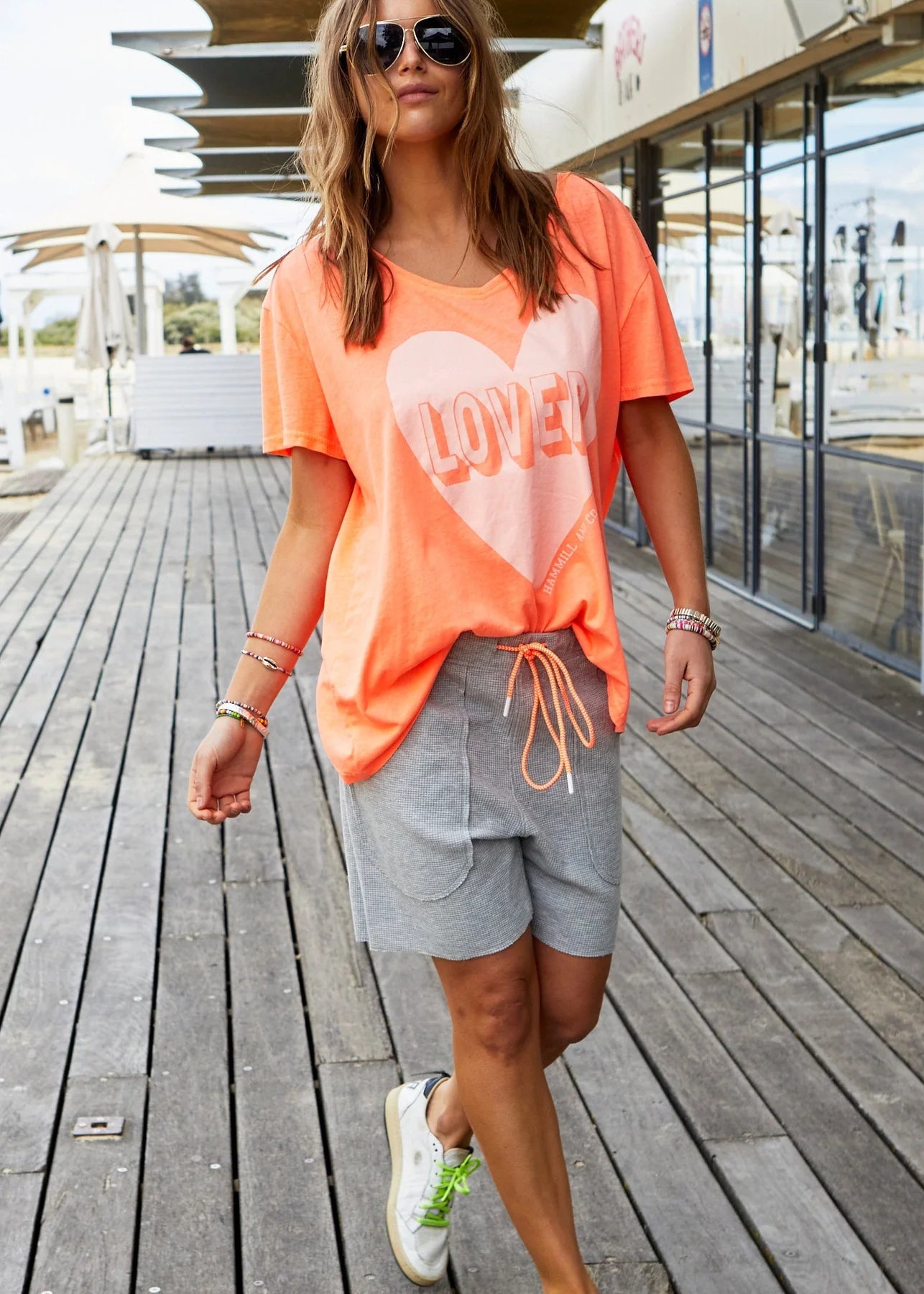 Hammill & Co - Vintage Wash Lover Heart Tee