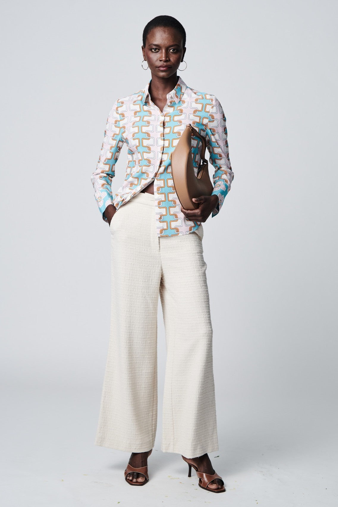 Herzens - Graphic Print Blouse