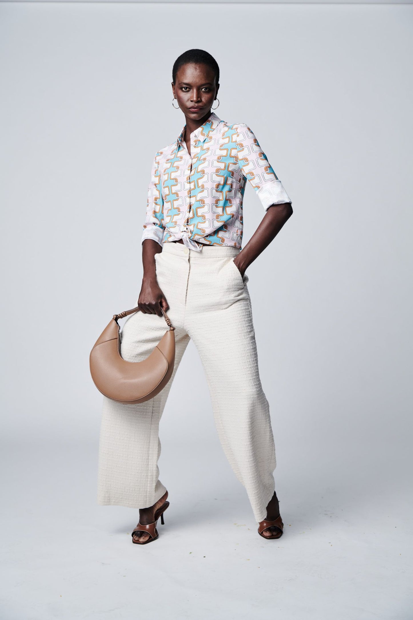 Herzens - Graphic Print Blouse