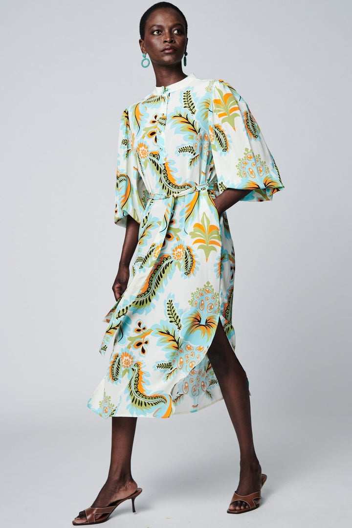 Herzens - Silk Print Dress